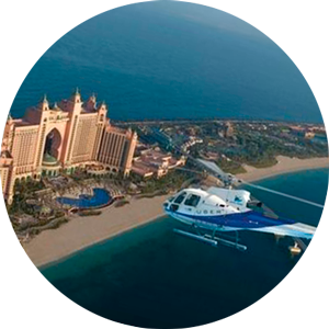 Helicopter tour Dubai