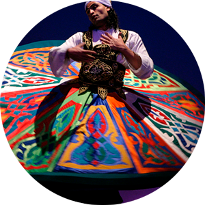 Tanoura dance show