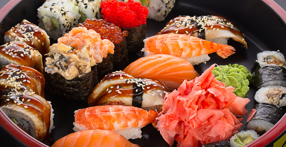 Variants of Sushi in Dubai